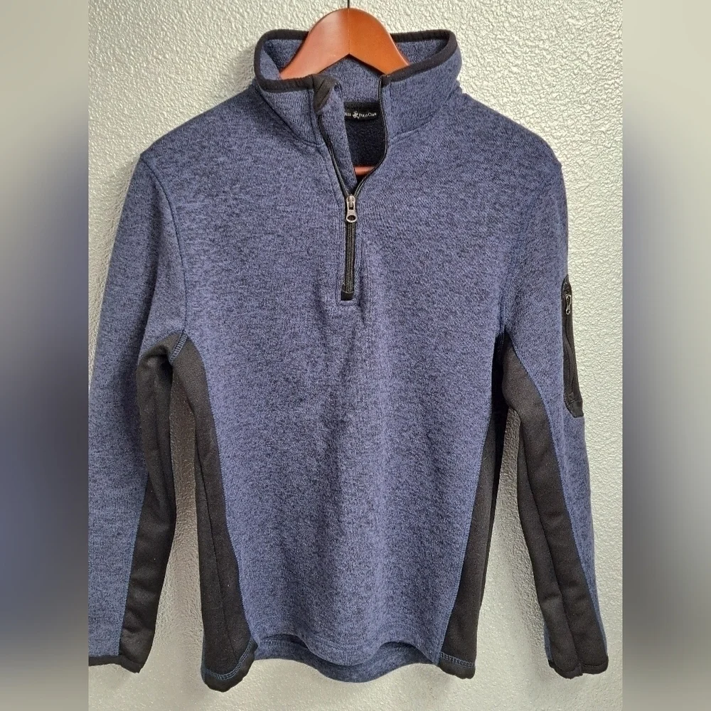 Beverly Hills Polo Club Mens  1/4 zip pullover   Size S